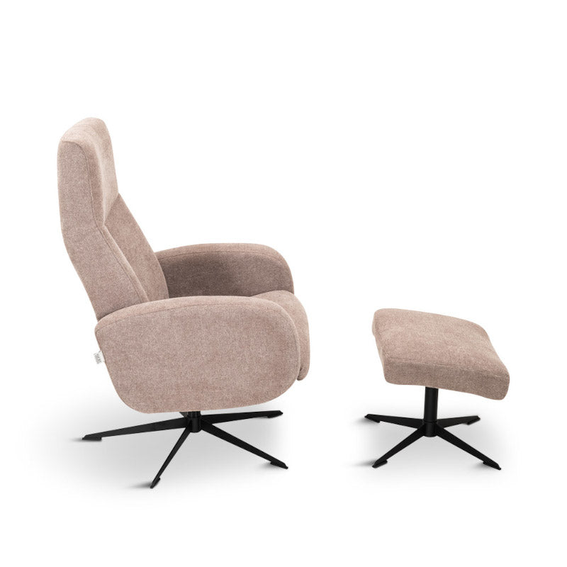 Harlem lænestol, taupe