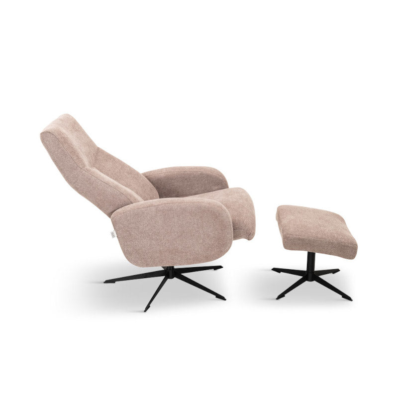 Harlem lænestol, taupe