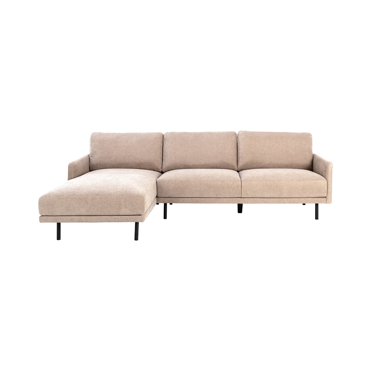 Calma sofa m/chaiselong, beige