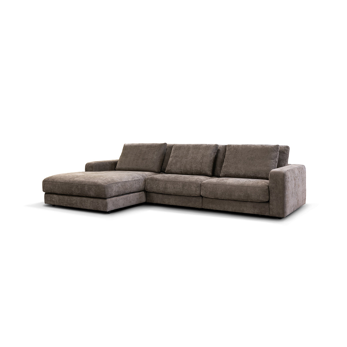 Rio sofa m/chaiselong, brun