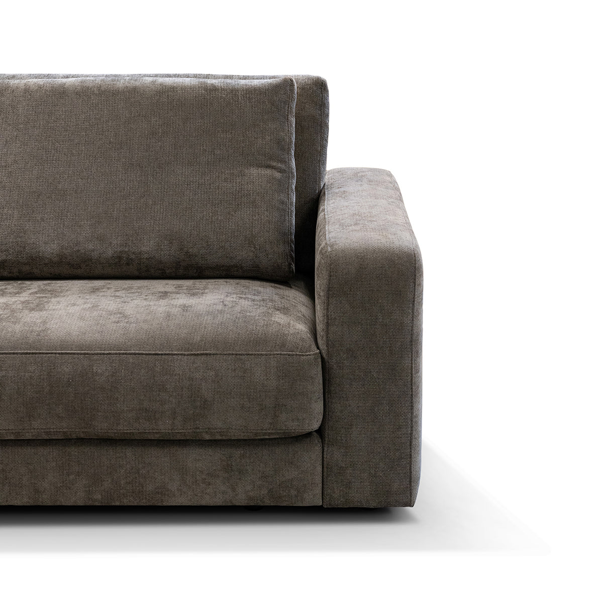 Rio sofa m/chaiselong, brun