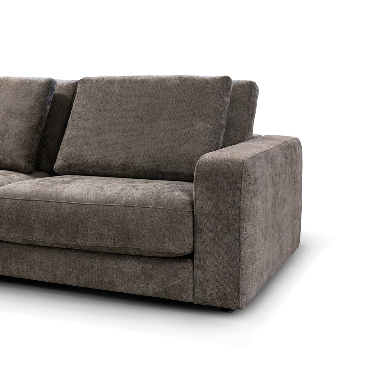 Rio sofa m/chaiselong, brun