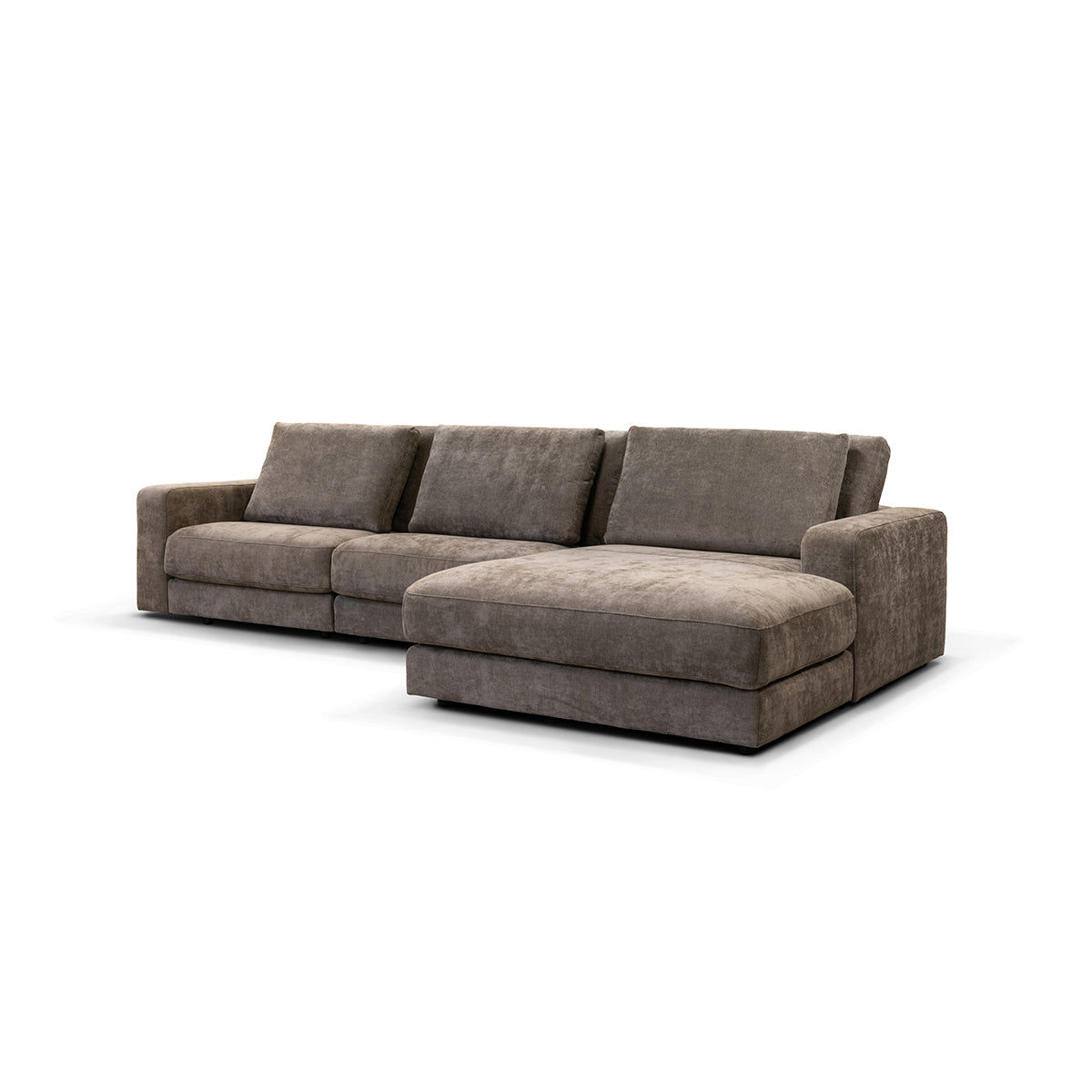 Rio sofa m/chaiselong, brun