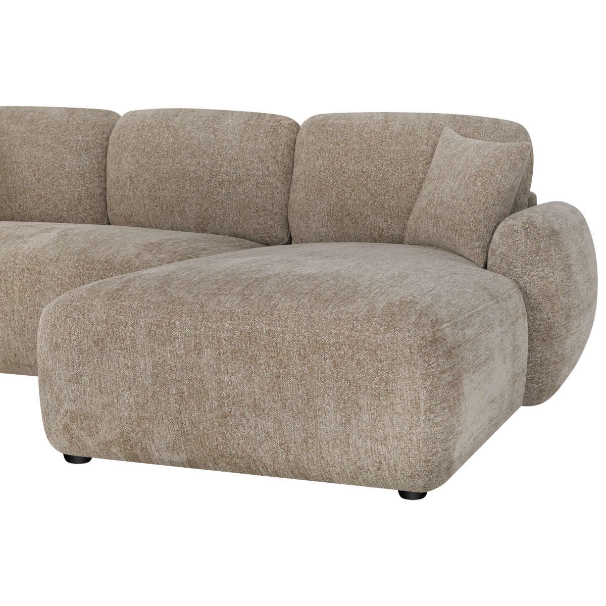 Alcudia sofa m/chaiselong, taupe