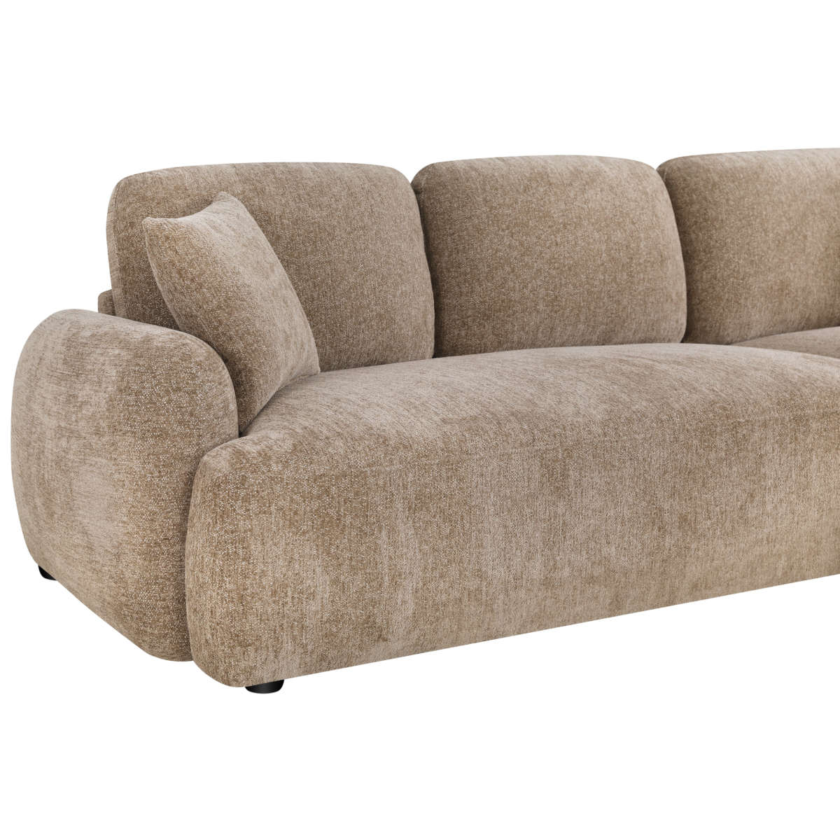 Alcudia sofa m/chaiselong, taupe