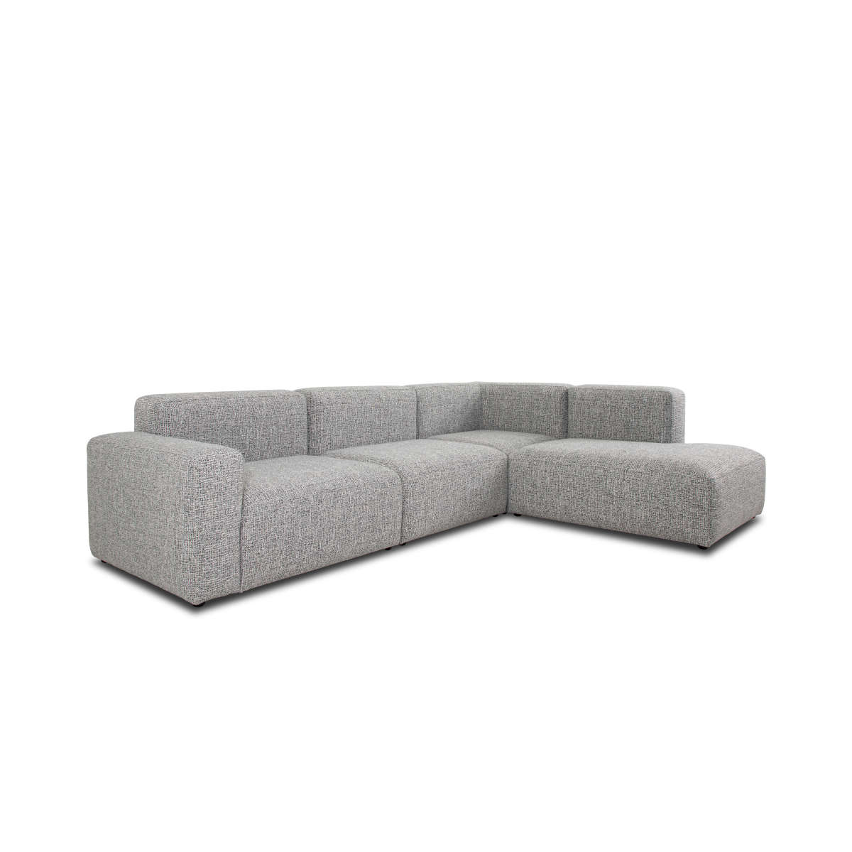 Risor hjørnesofa m/openend, lys grå