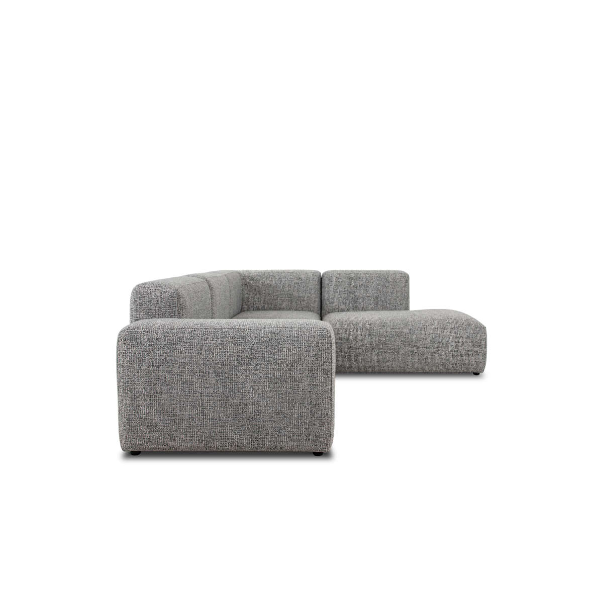 Risor hjørnesofa m/openend, lys grå