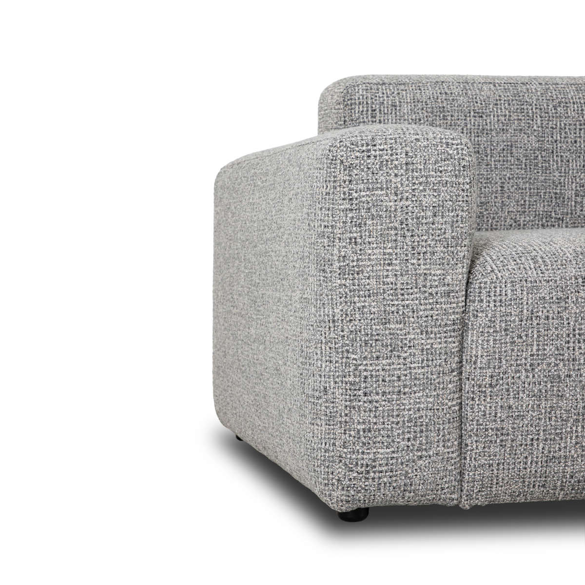 Risor hjørnesofa m/openend, lys grå