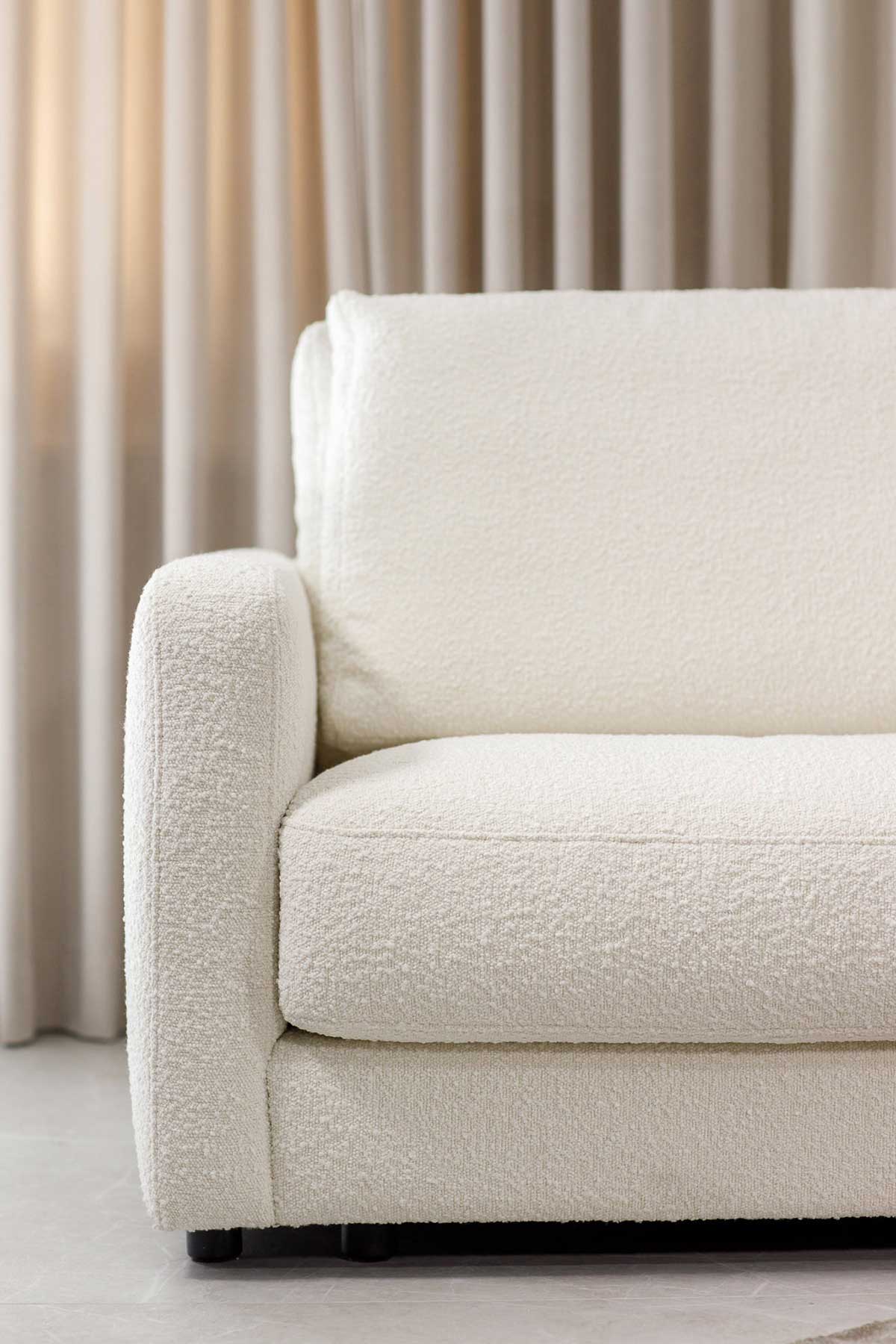 Rio hjørnesofa m/open end, hvid