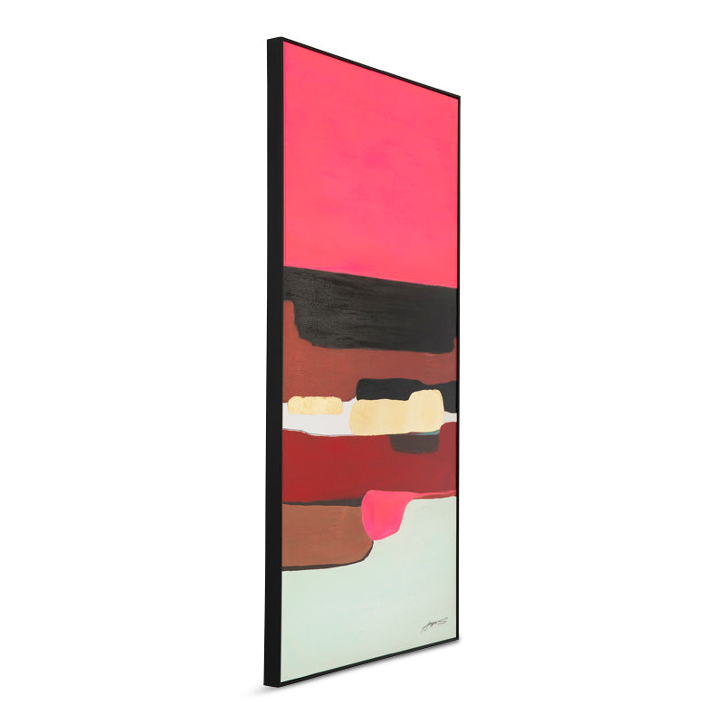 Abstract shapes pink galleri