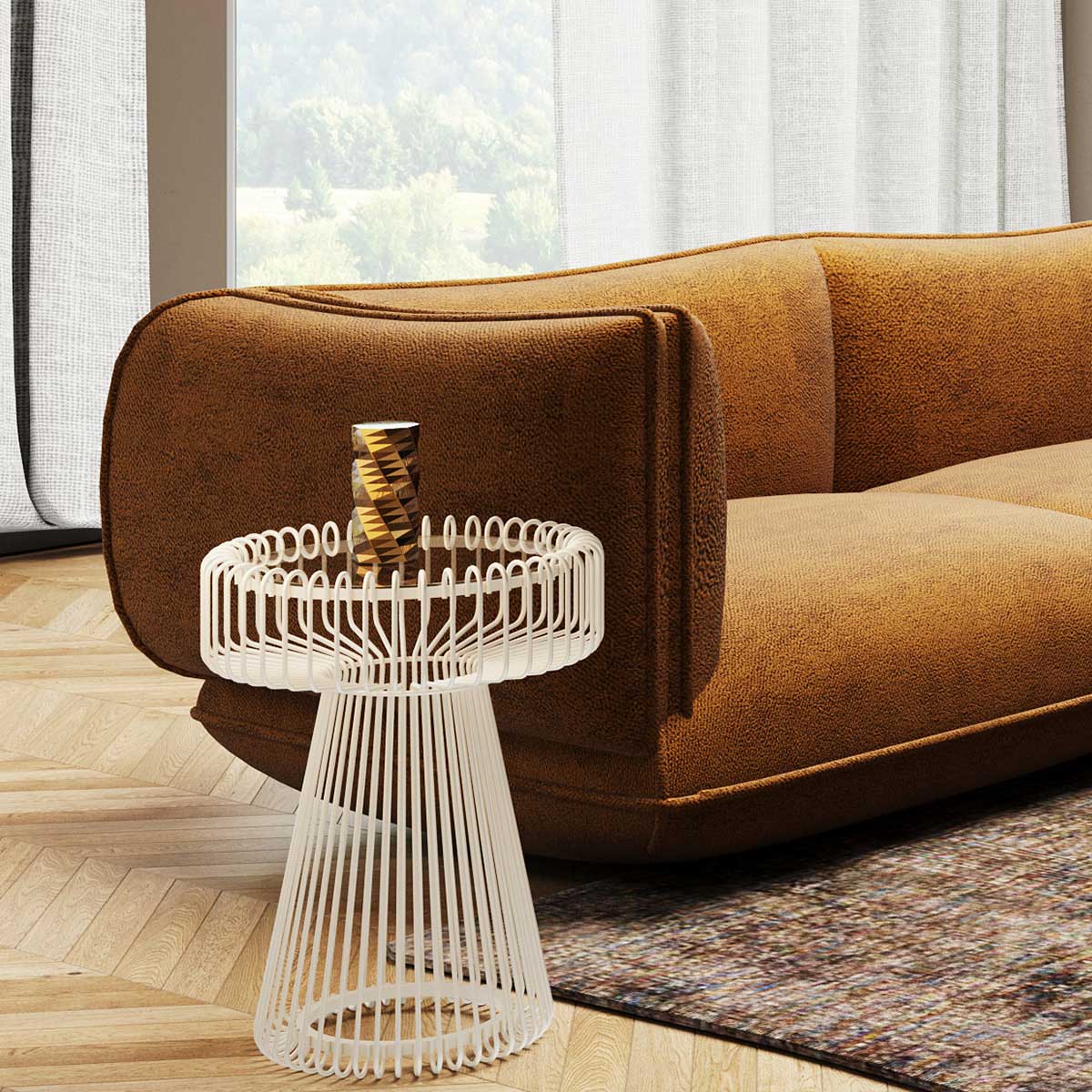 Lisboa sidebord, greige