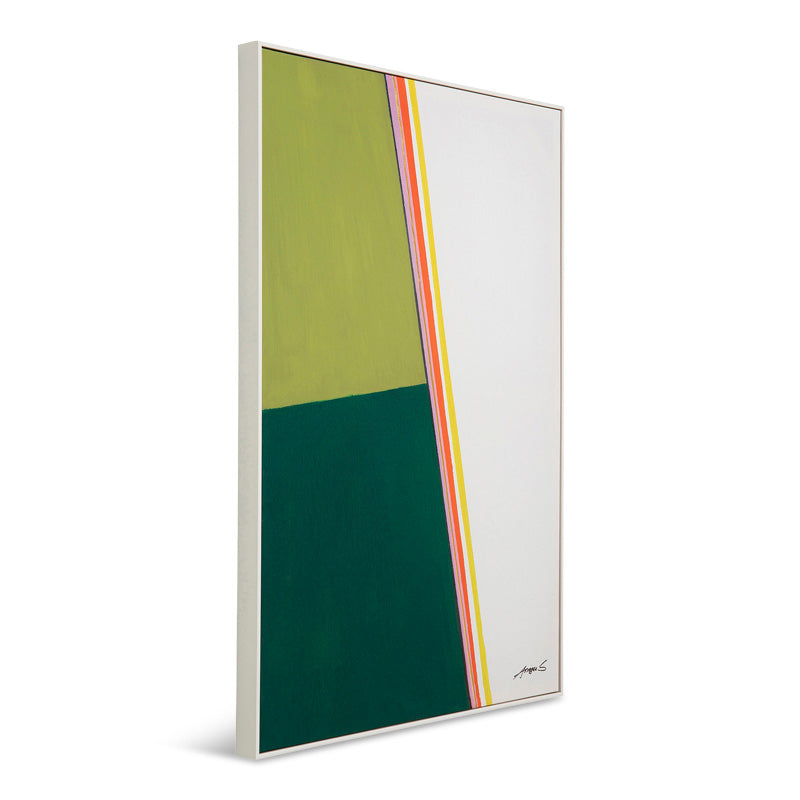 Abstract shapes khaki galleri