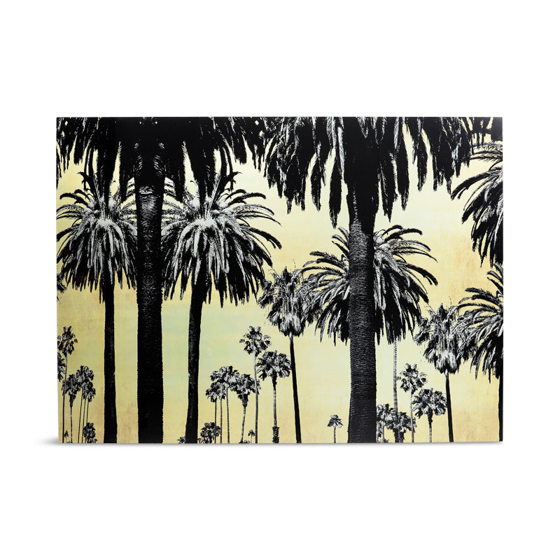 Metallic palms glas galleri