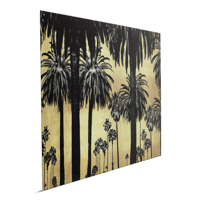 Metallic palms glas galleri