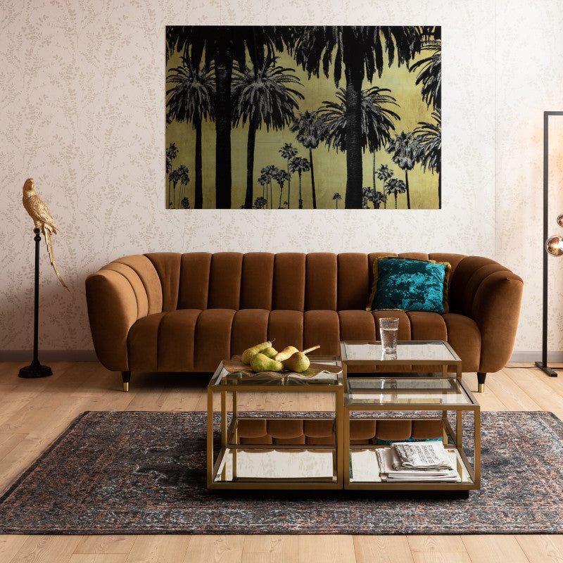 Metallic palms glas galleri