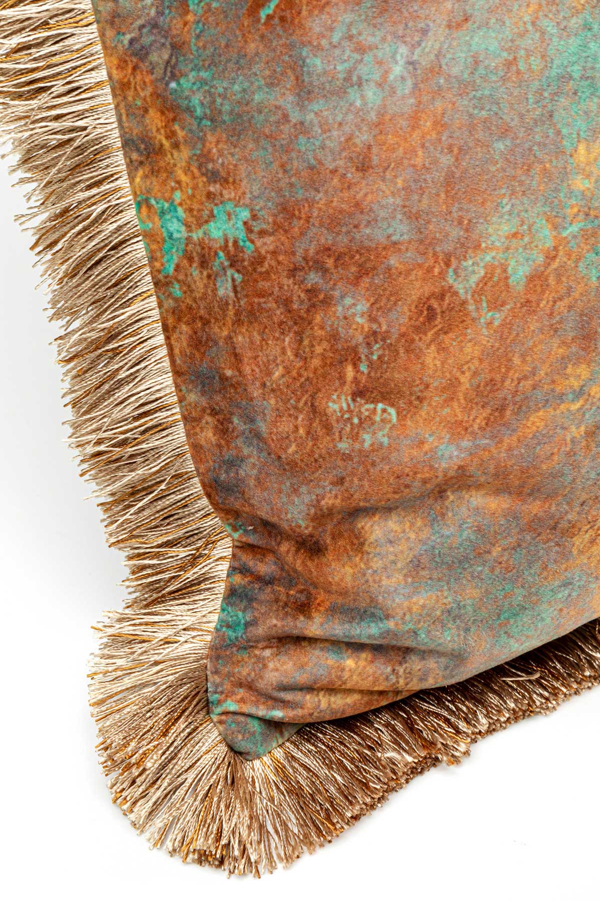 Antique fringe pyntepude