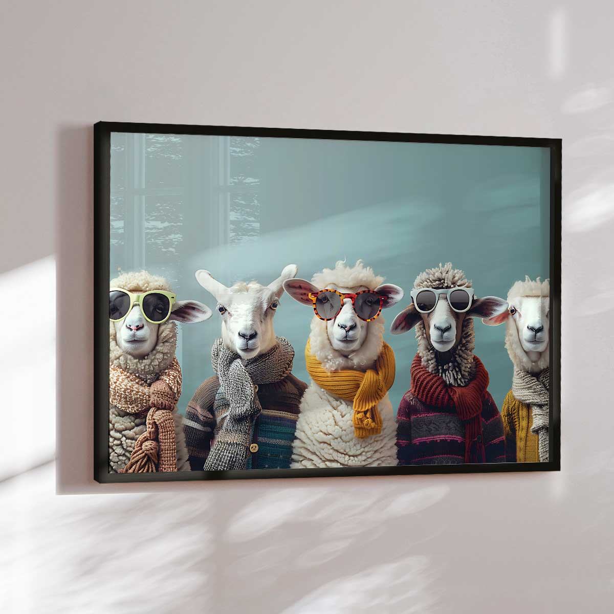 Får på stribe galleri