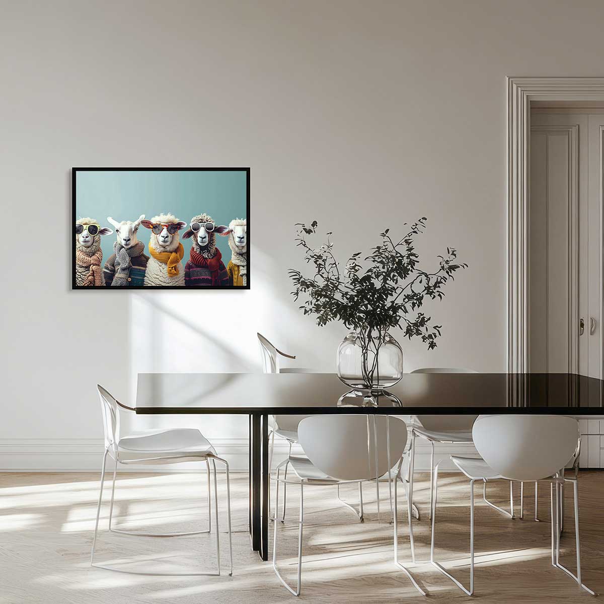 Får på stribe galleri