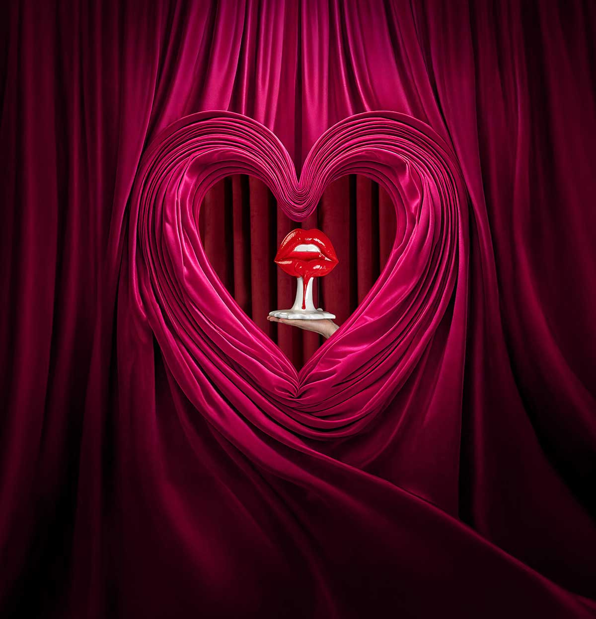 Hot lips figur