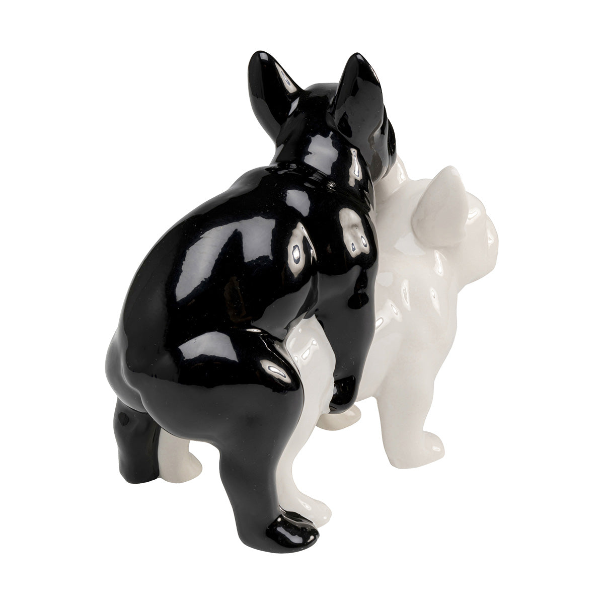 Love dogs figur, sort/hvid