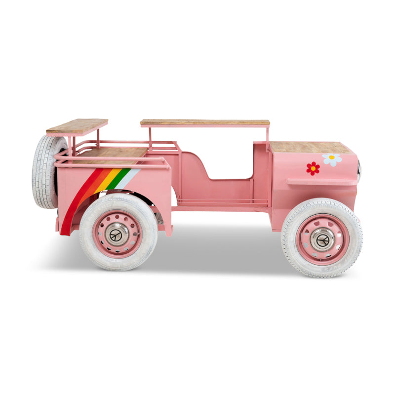 Flower power jeep bar