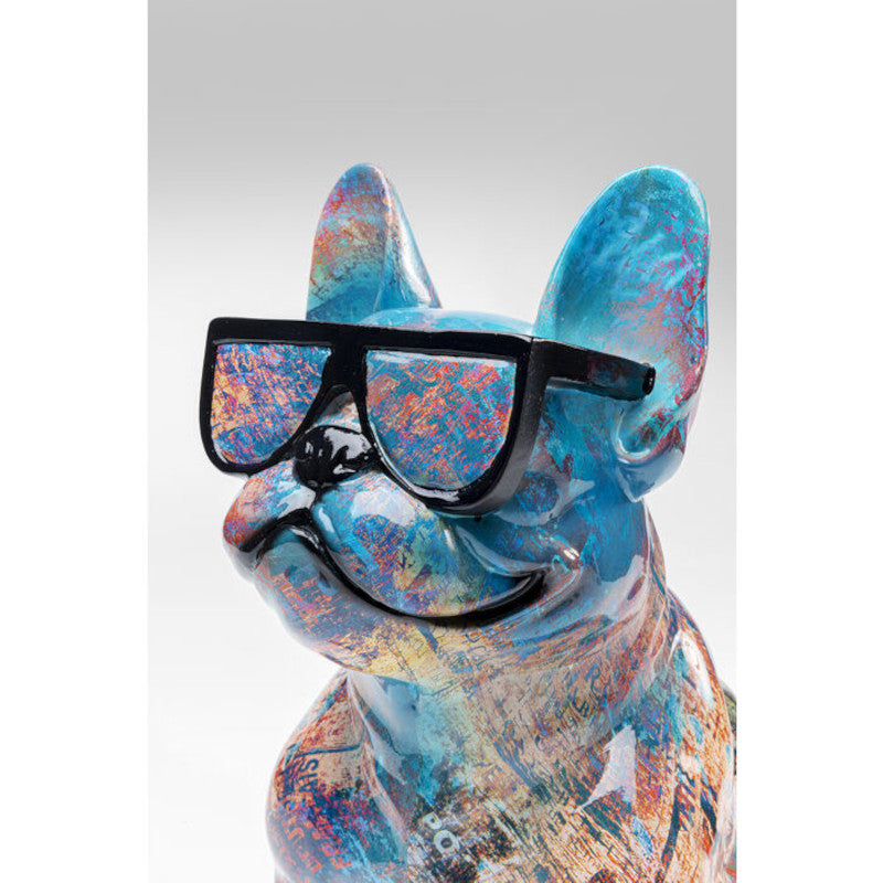Hund m/solbriller, multifarvet