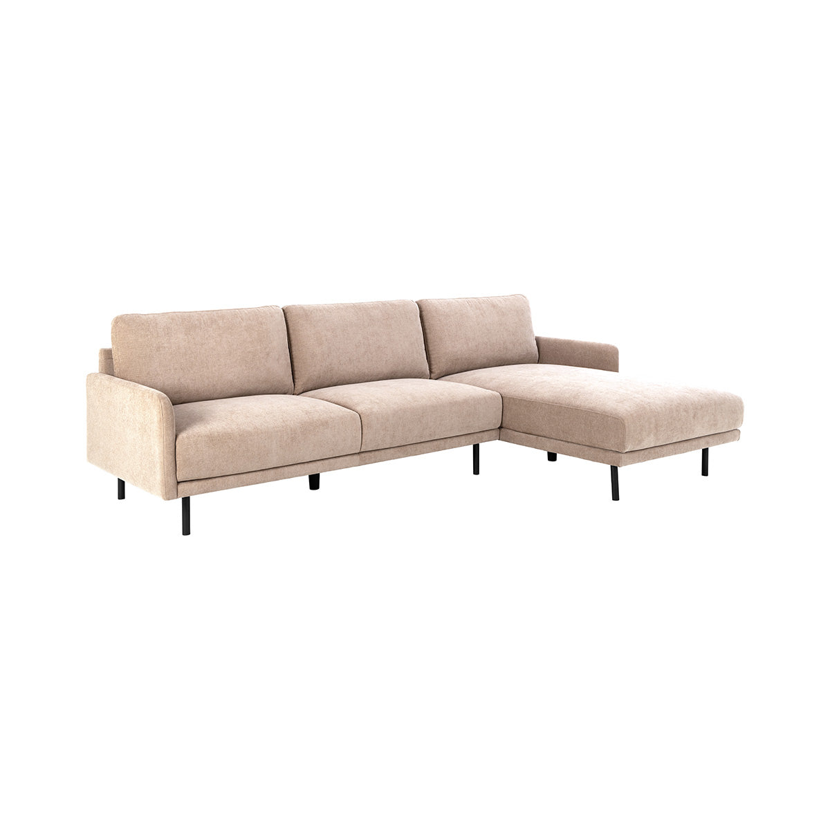 Calma sofa m/chaiselong, beige