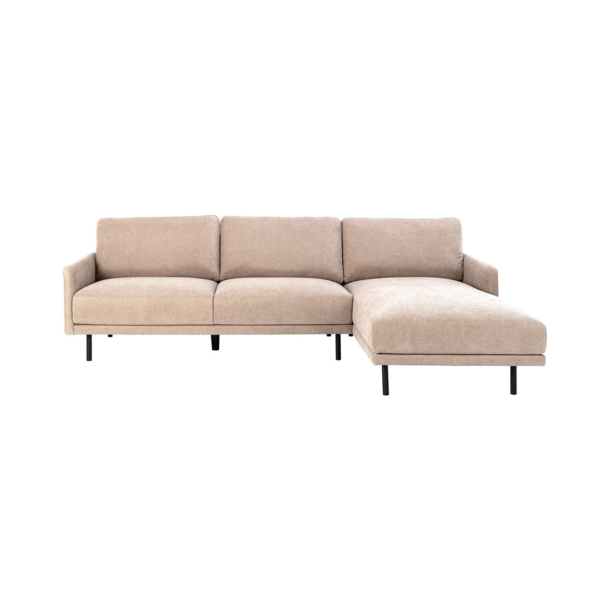 Calma sofa m/chaiselong, beige