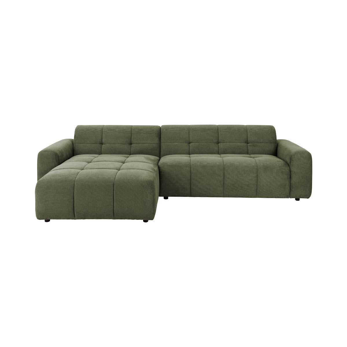 Columbia sofa m/chaiselong, grøn