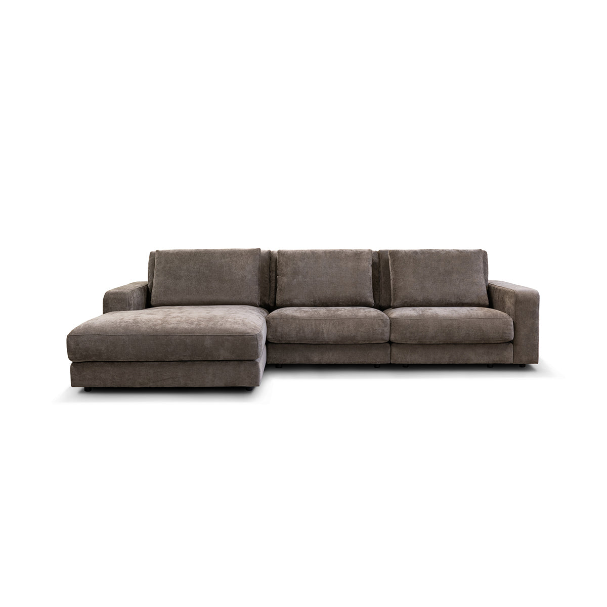 Rio sofa m/chaiselong, brun