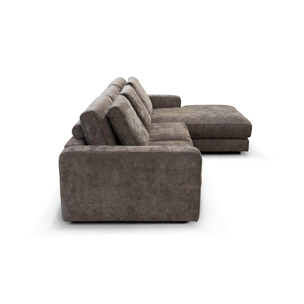 Rio sofa m/chaiselong, brun