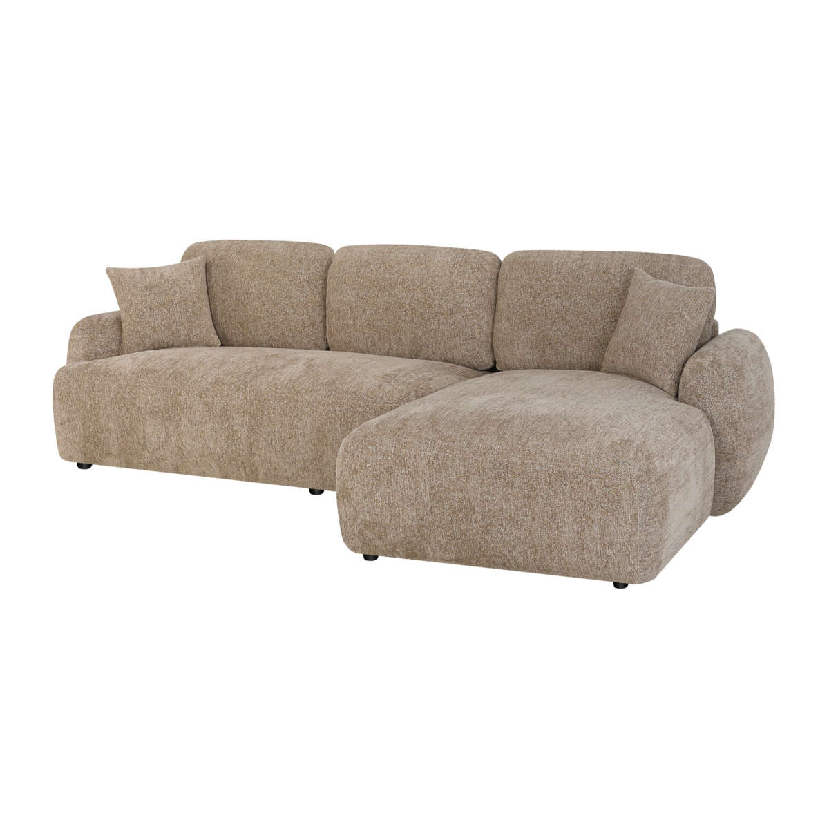 Alcudia sofa m/chaiselong, taupe