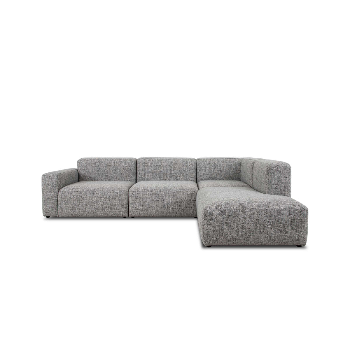 Risor hjørnesofa m/openend, lys grå