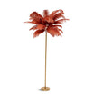 Feather palm gulvlampe, rust