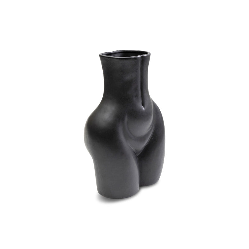 Donna vase stor, sort