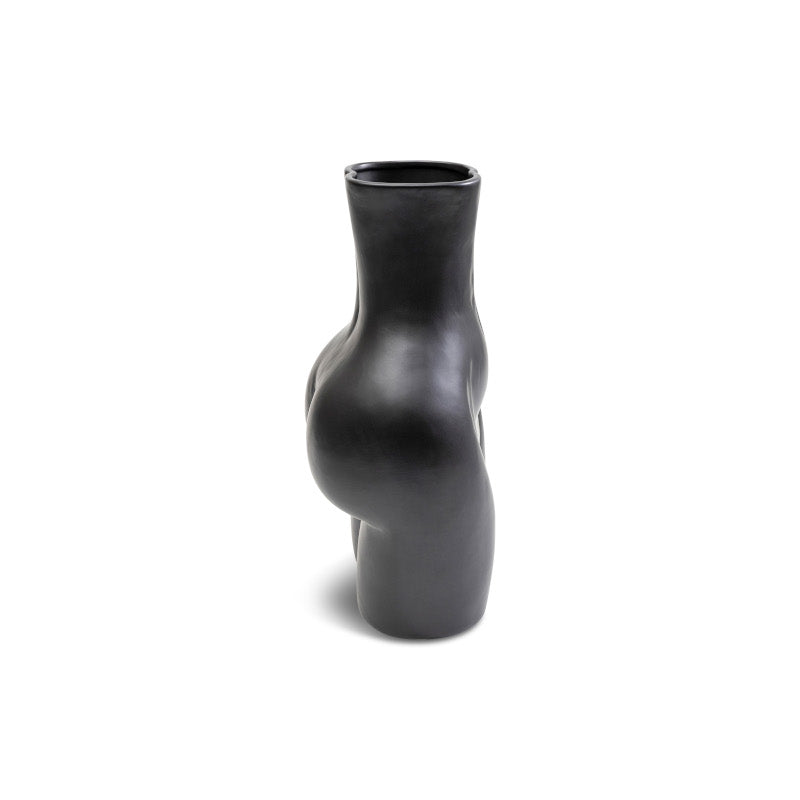 Donna vase stor, sort