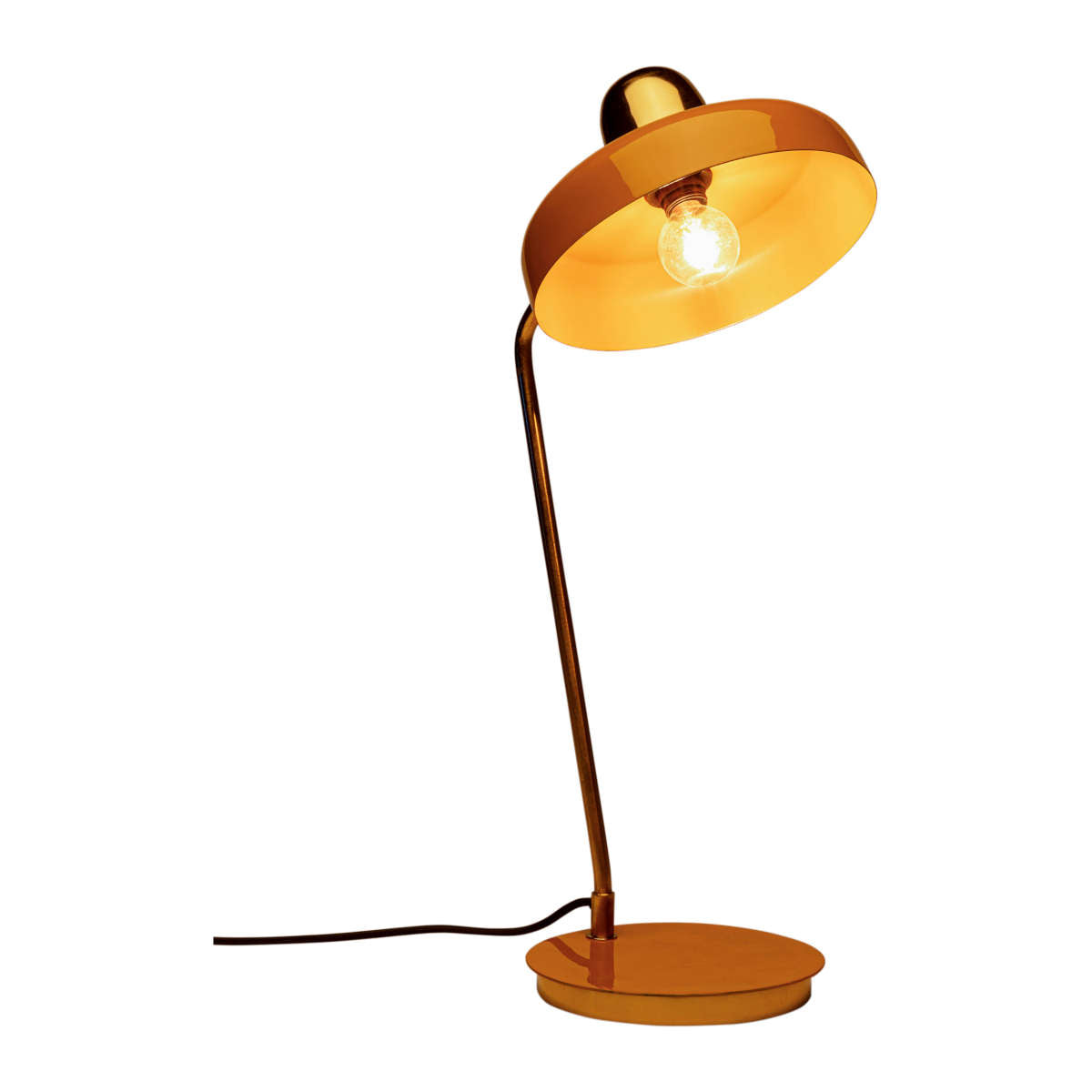Demi gul bordlampe