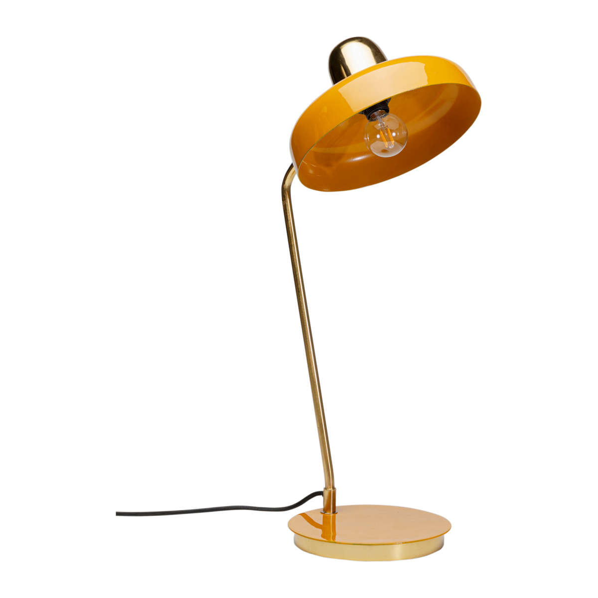 Demi gul bordlampe