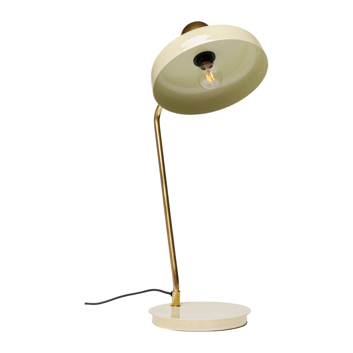 Demi lys grøn bordlampe