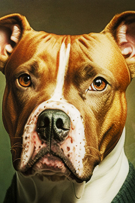 Dog family glas galleri