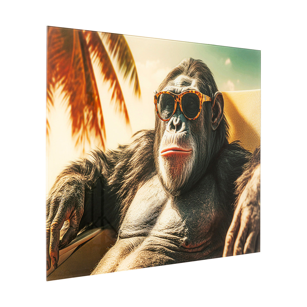 Holiday monkey glas galleri