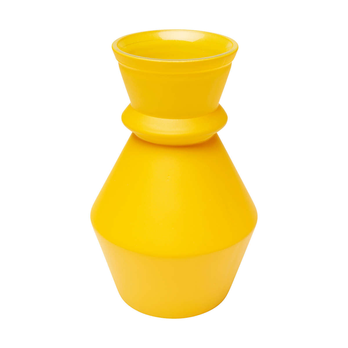 Gina vase gul glas
