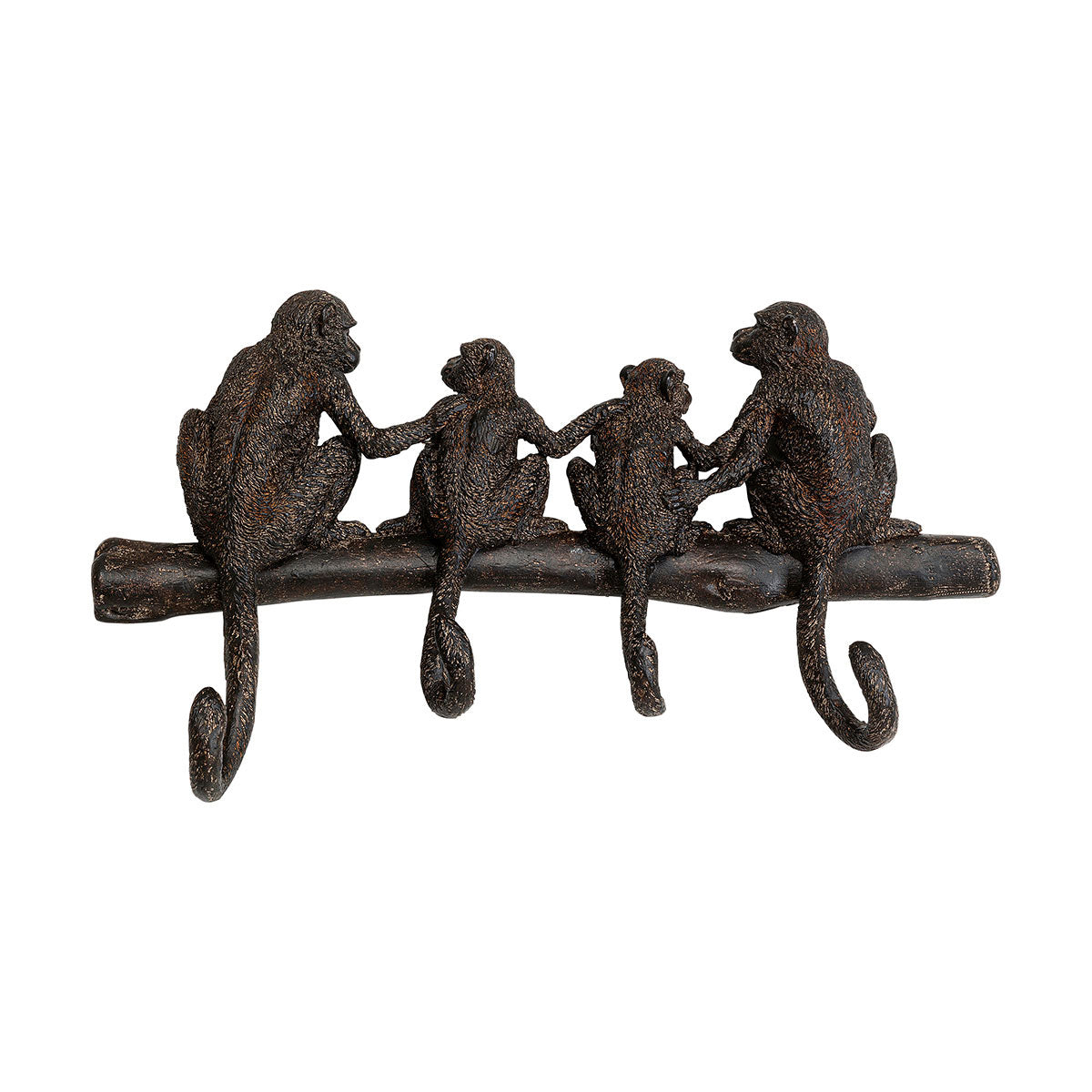 Monkey family knagerække