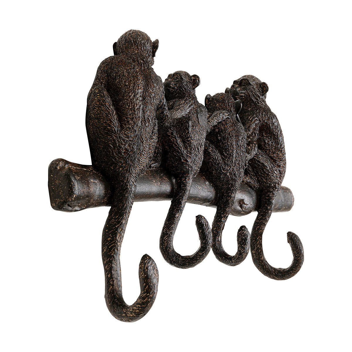 Monkey family knagerække