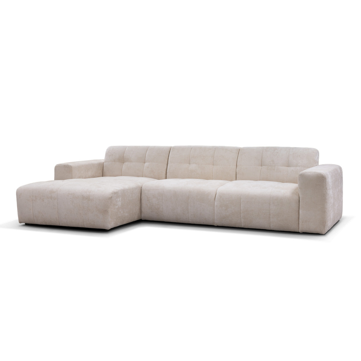 Aviano sofa m/chaiselong, lys beige