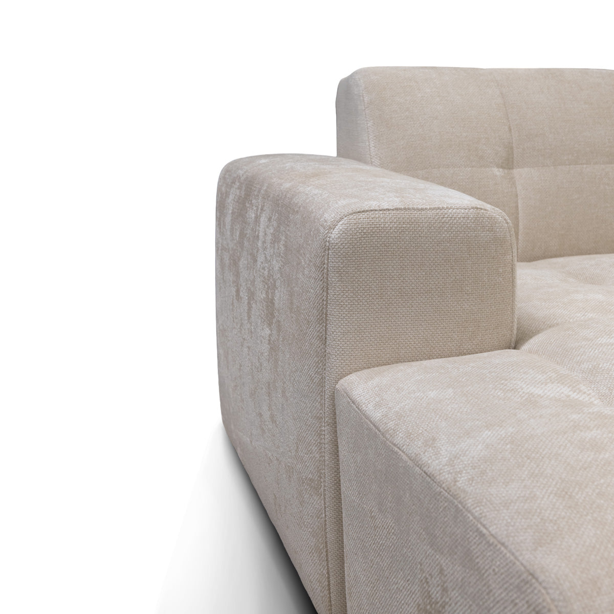 Aviano sofa m/chaiselong, lys beige