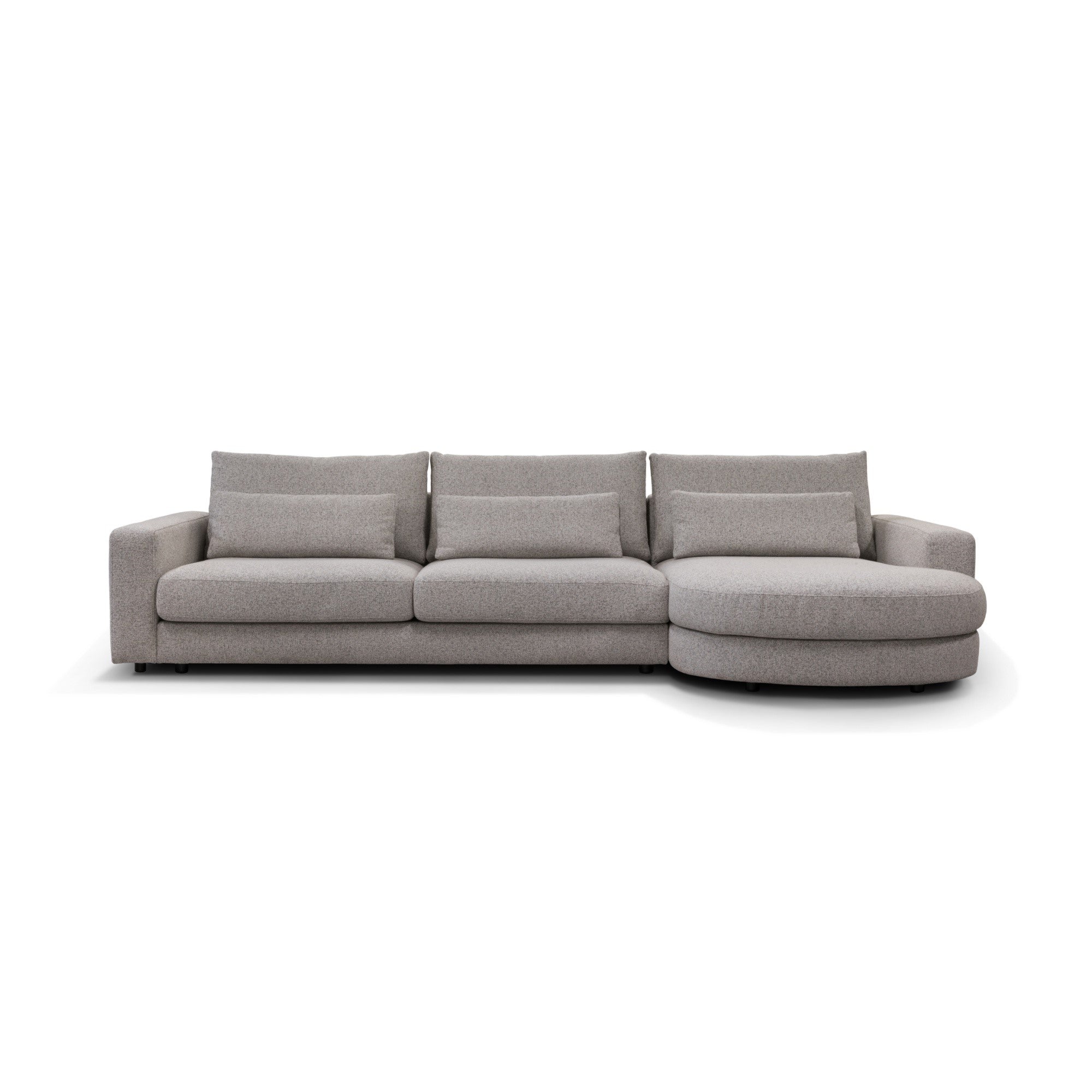 Hudson sofa m/chaiselong, sand