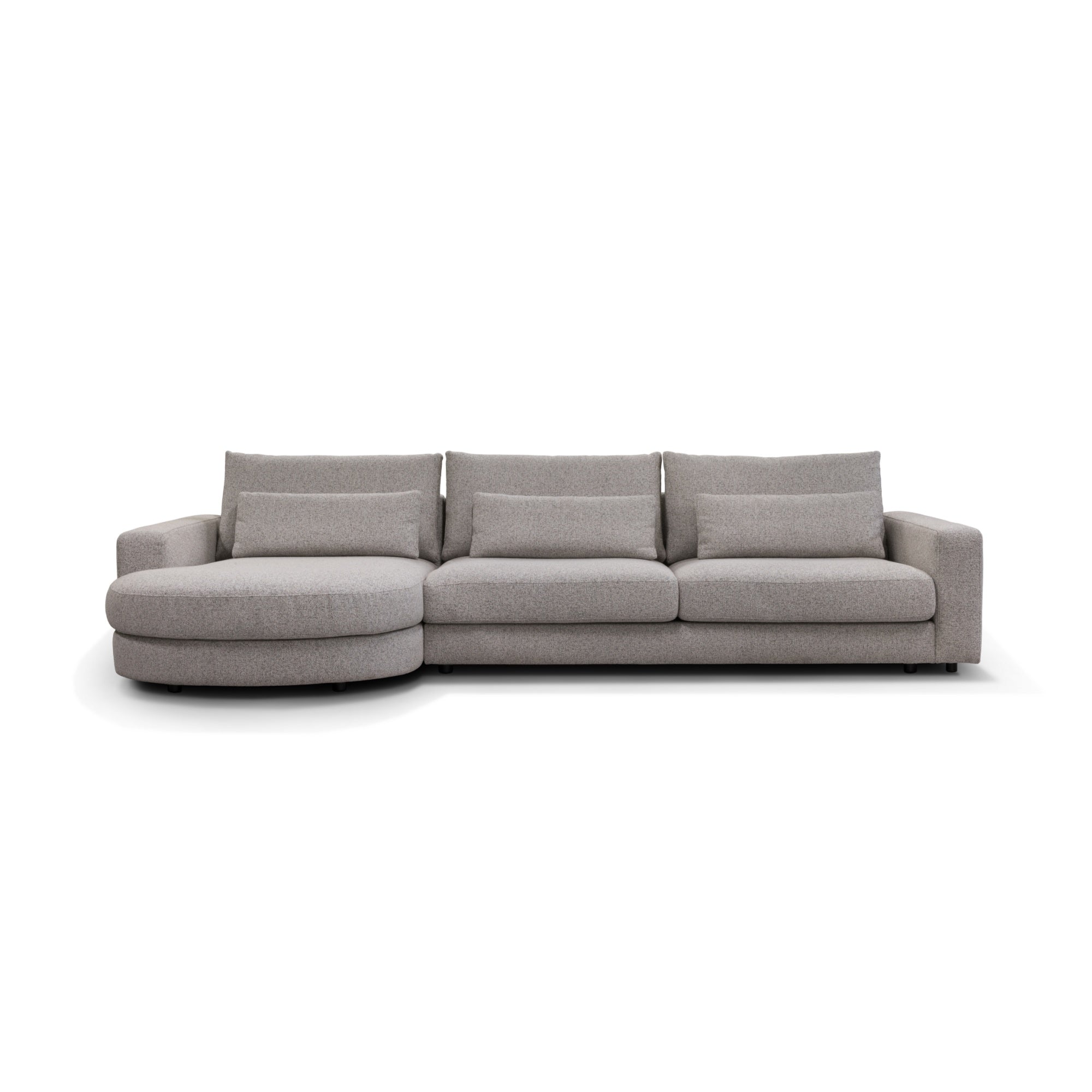 Hudson sofa m/chaiselong, sand