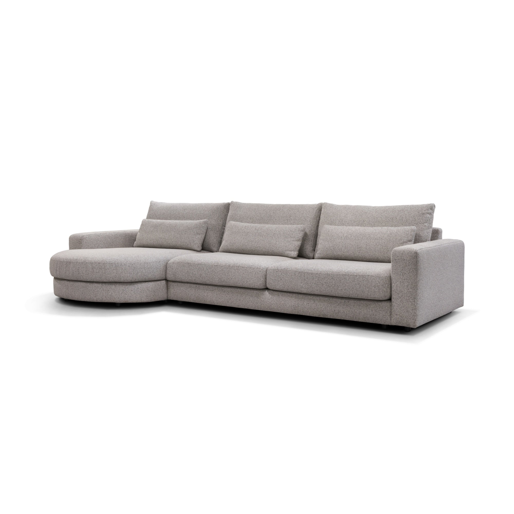 Hudson sofa m/chaiselong, sand