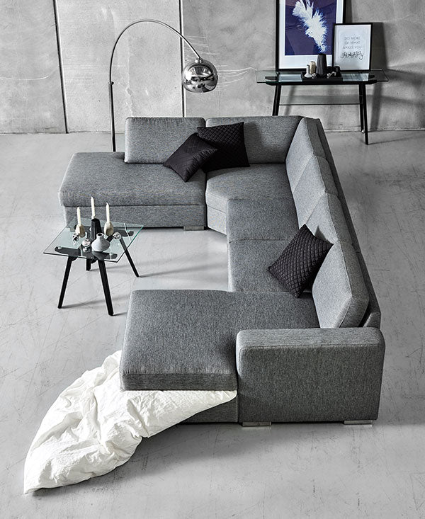 Stort udvalg af store flyder sofaer hos Sit'n Sleep.
